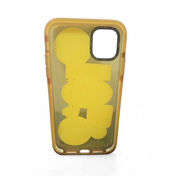 Casetify iPhone 11 Case Motivational Stickers Protective Phone Cover Yellow - Picture 4 of 4